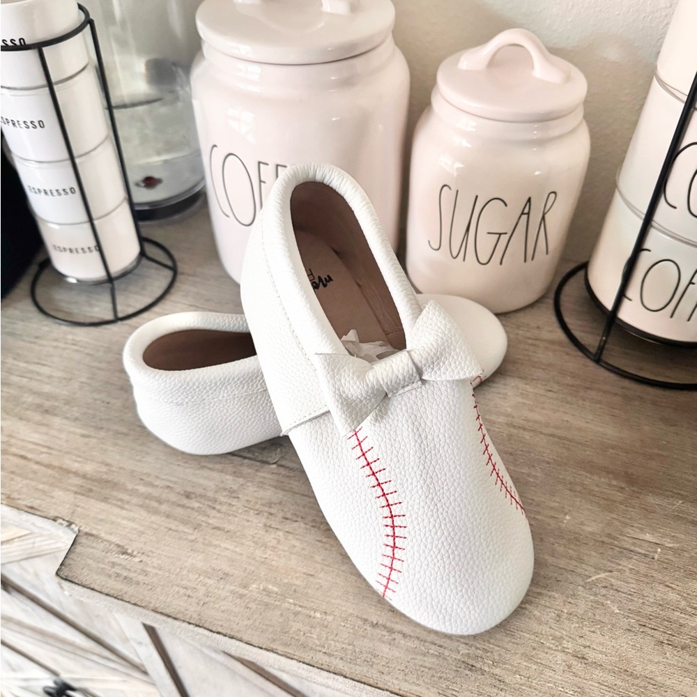 Baseball Monkey Feet Moccasins